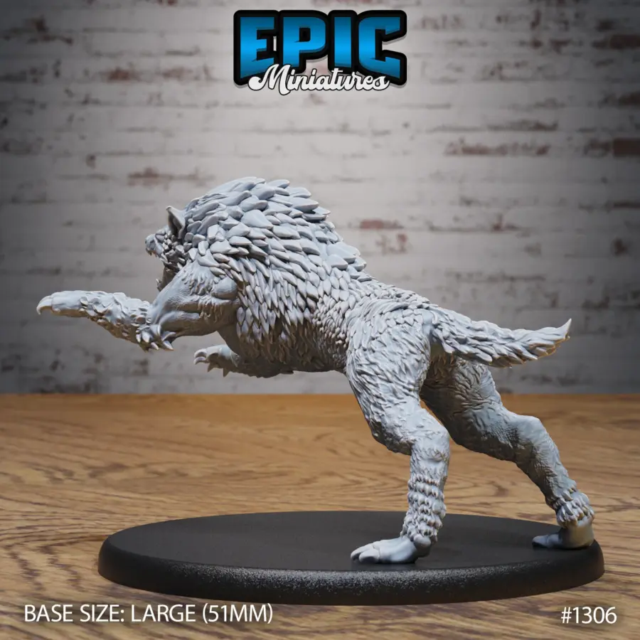 Warg Attacking (Large) - Image 2