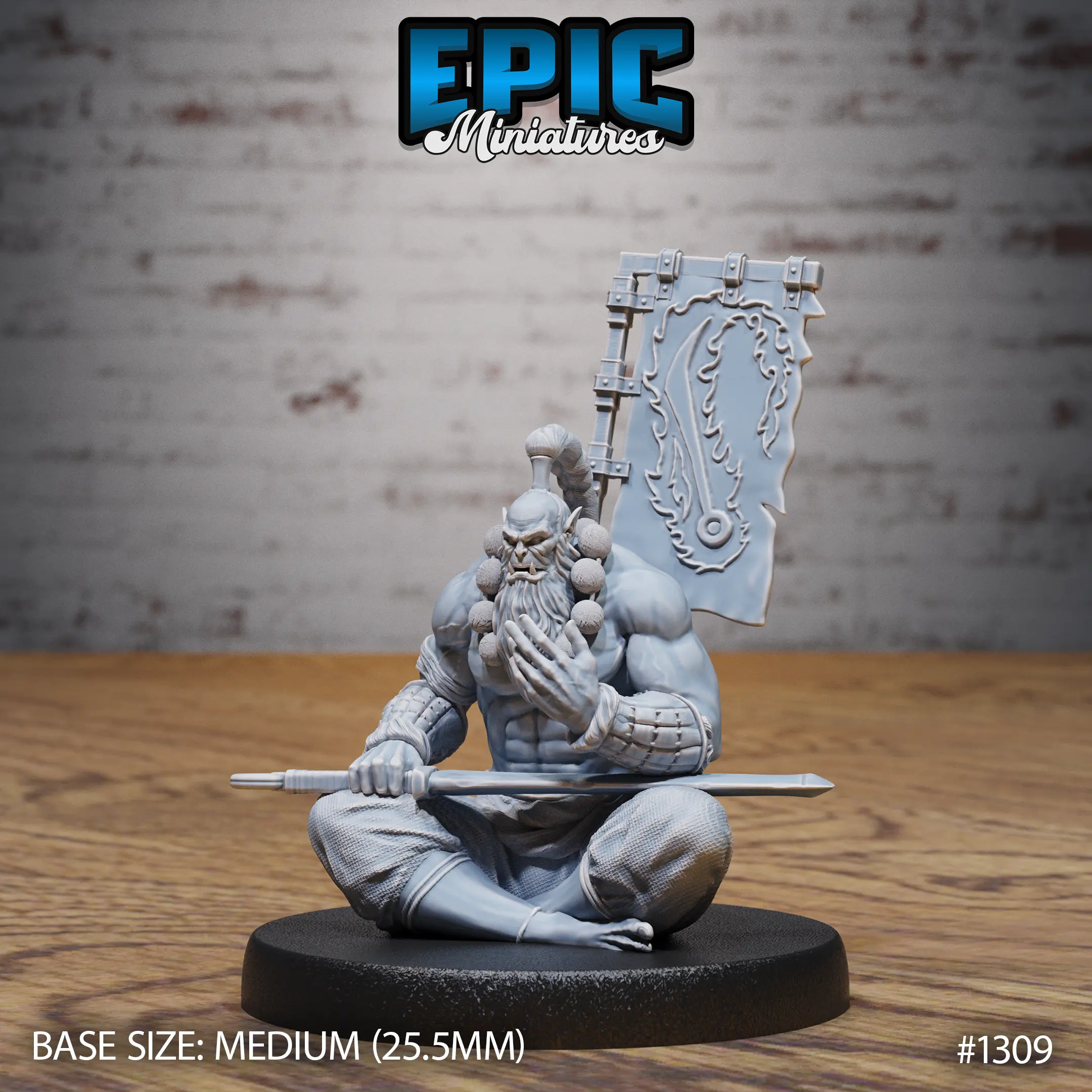 1309 Orc Blade Master Meditating Medium 1