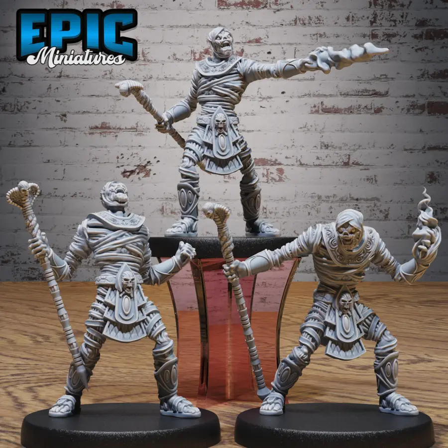 Mummy Mage Set