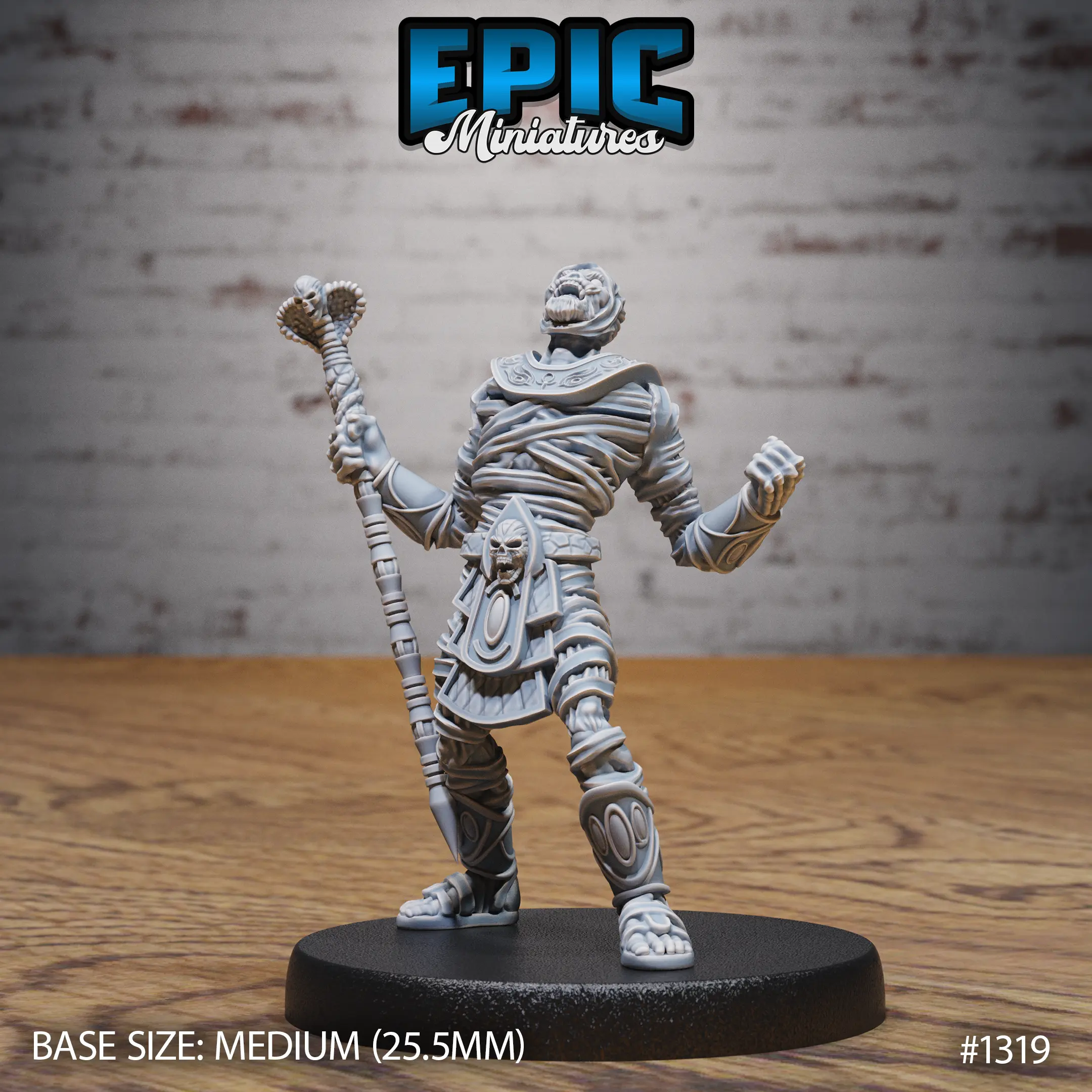 1319 Mummy Mage Angry Medium 1