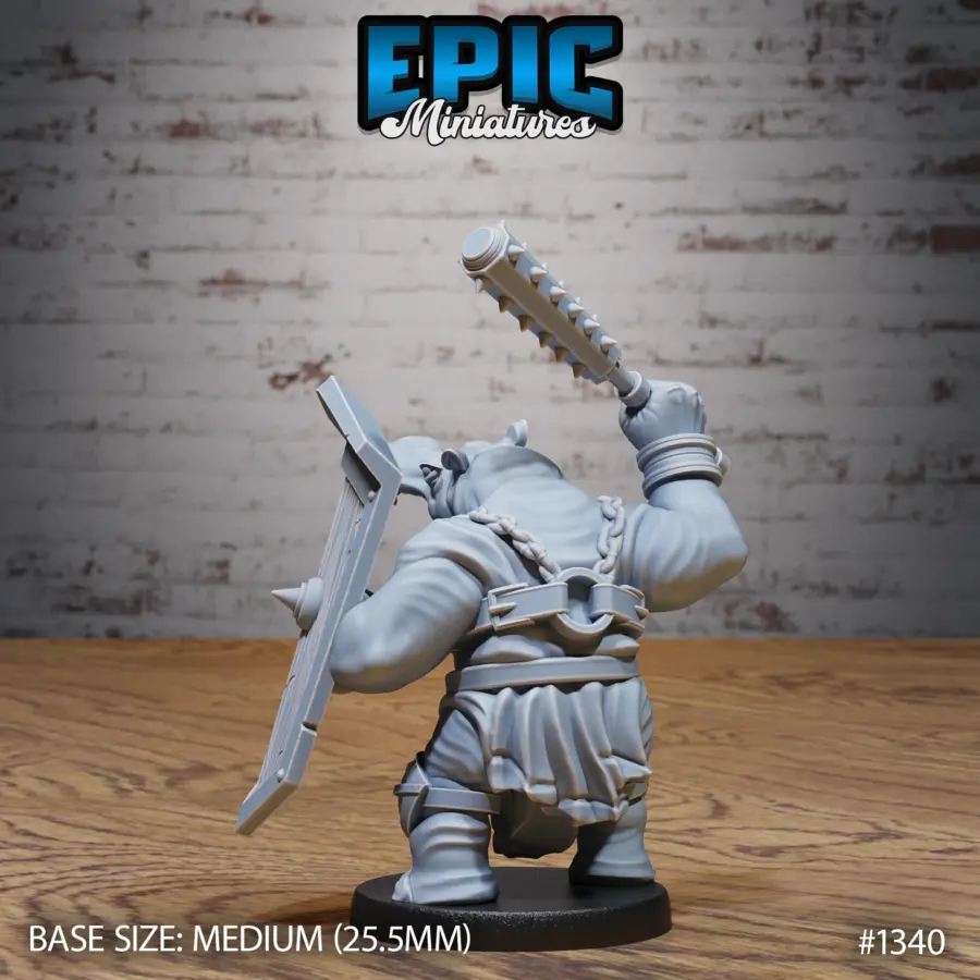 Hippo Warrior Shield - 2 Variations (Medium) - Image 2