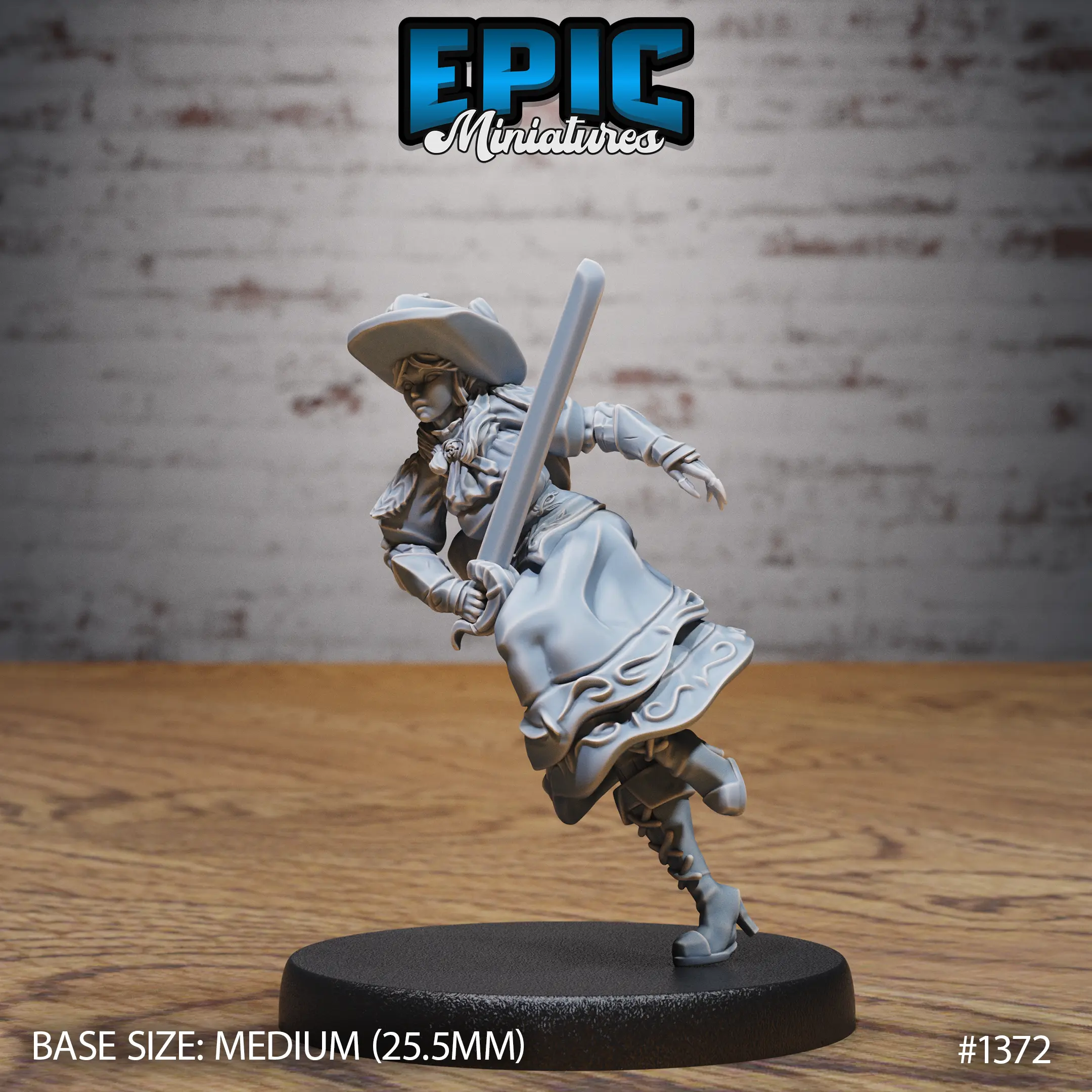 1372 Lady Roseheart Attacking Medium 1