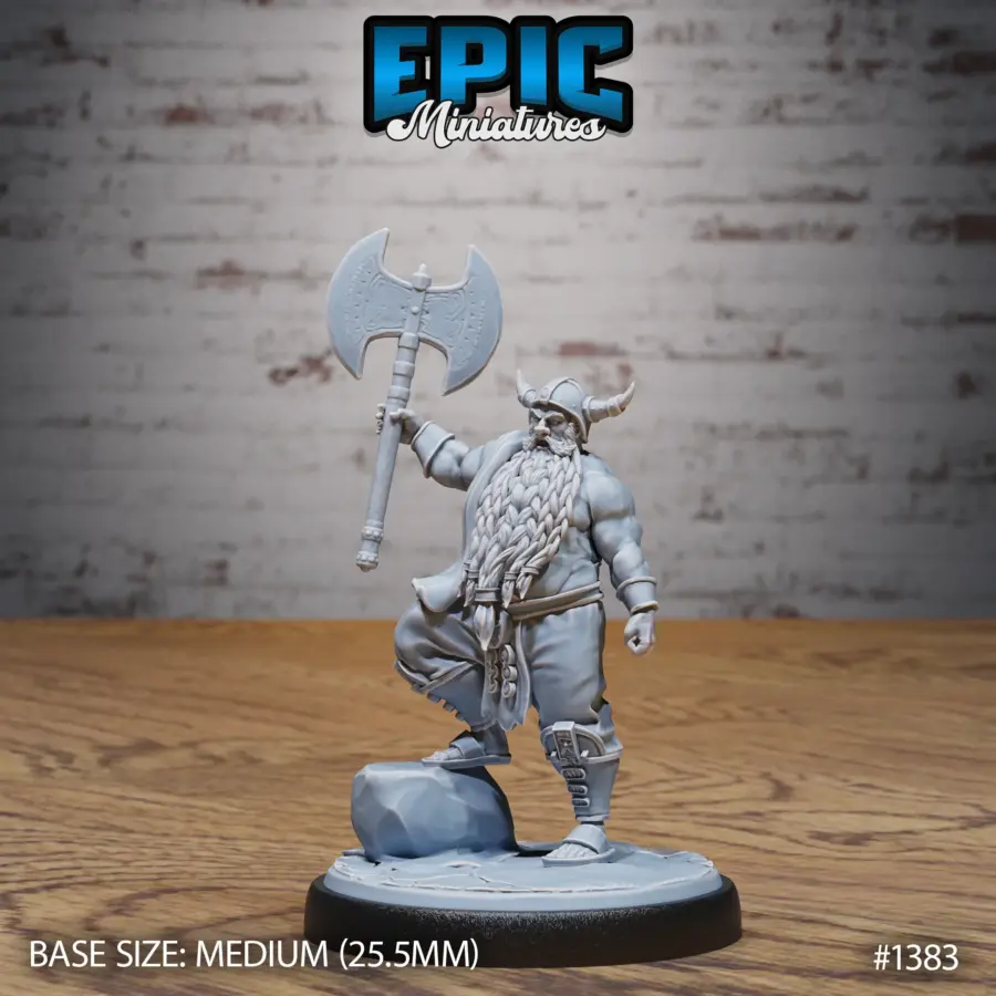 Adventurer Dwarf Victory (Medium)