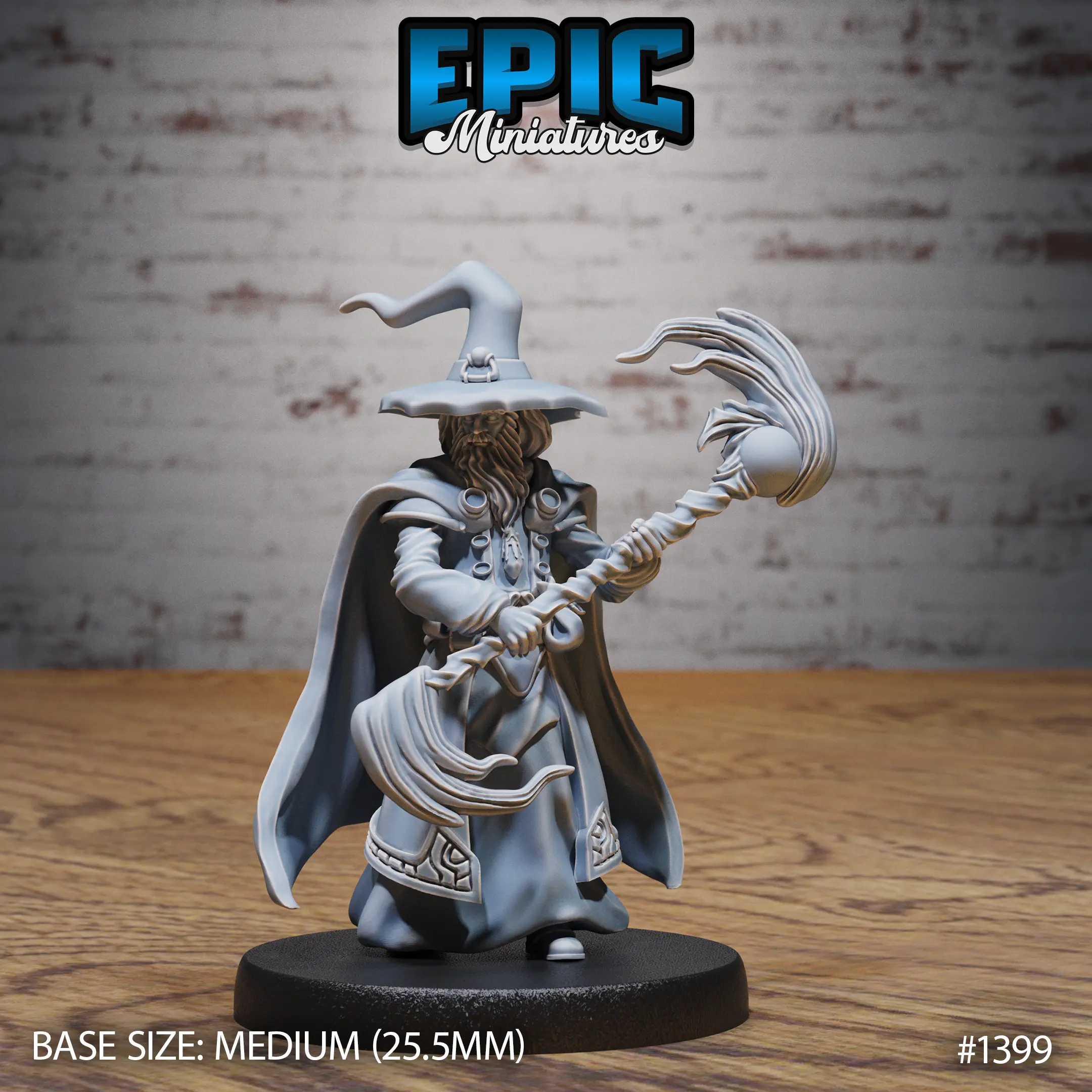1399 Gray Wizard Magic Medium 1