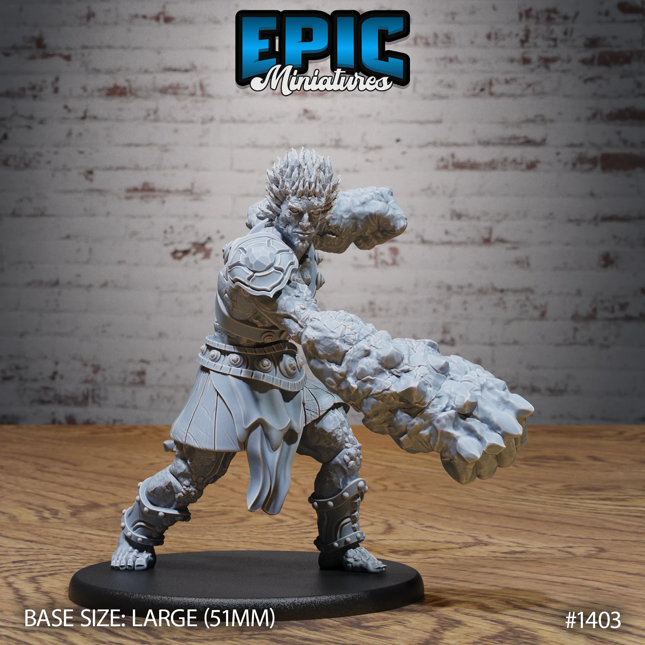 1403 Dao Male Stone Fist Large 1