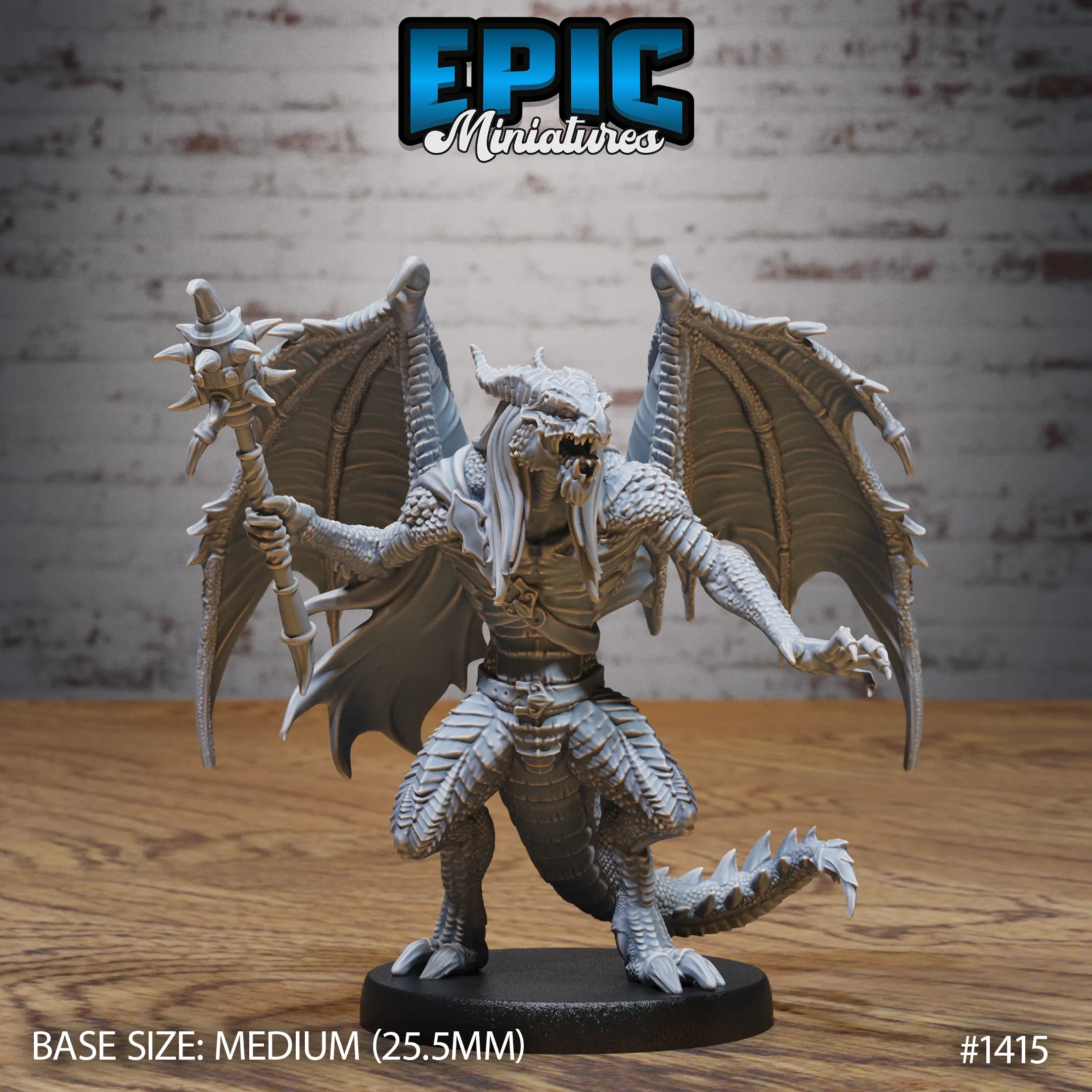 1415 Draconic Demon Red Medium 1