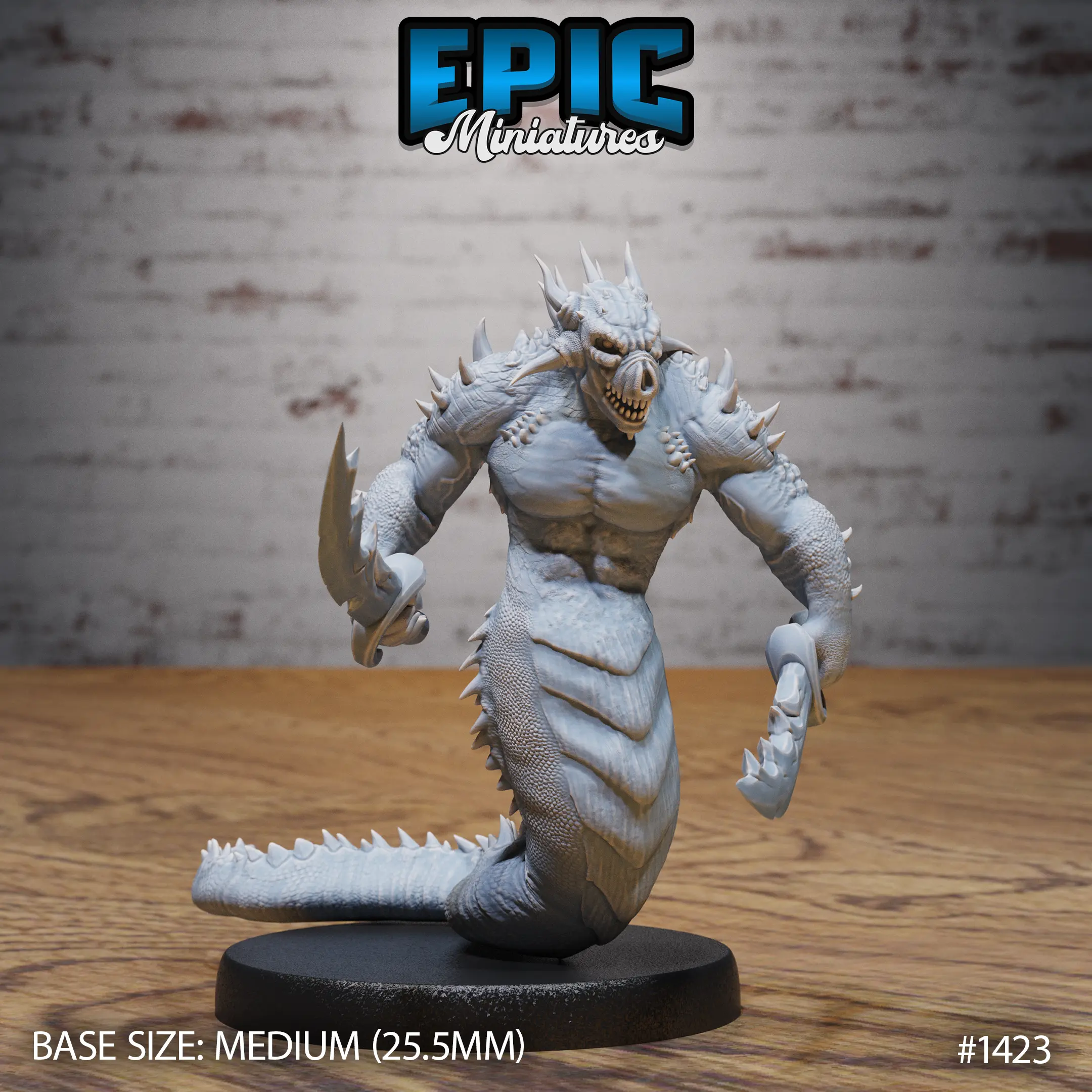 1423 Fire Salamander Dual Sword Medium 1