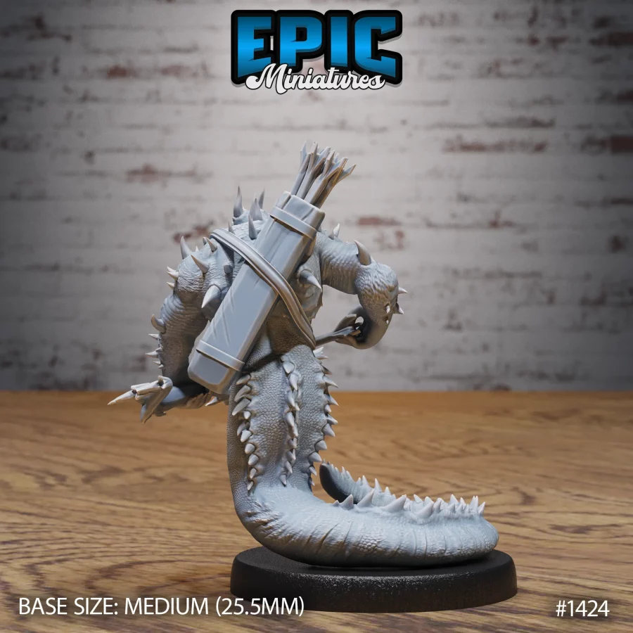 Fire Salamander Archer (Medium) - Image 2