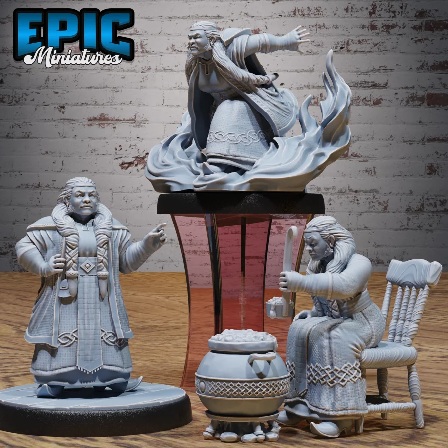 Fire Dwarf Female Set