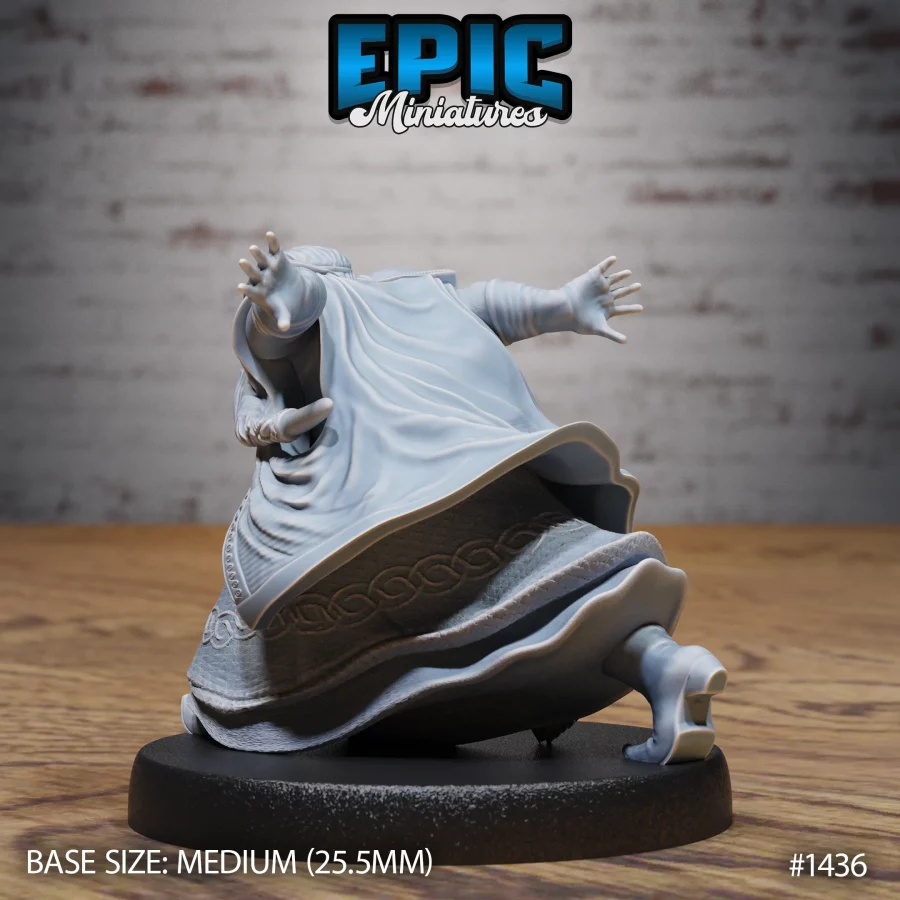 Fire Dwarf Female Attacking (Medium) - Image 4