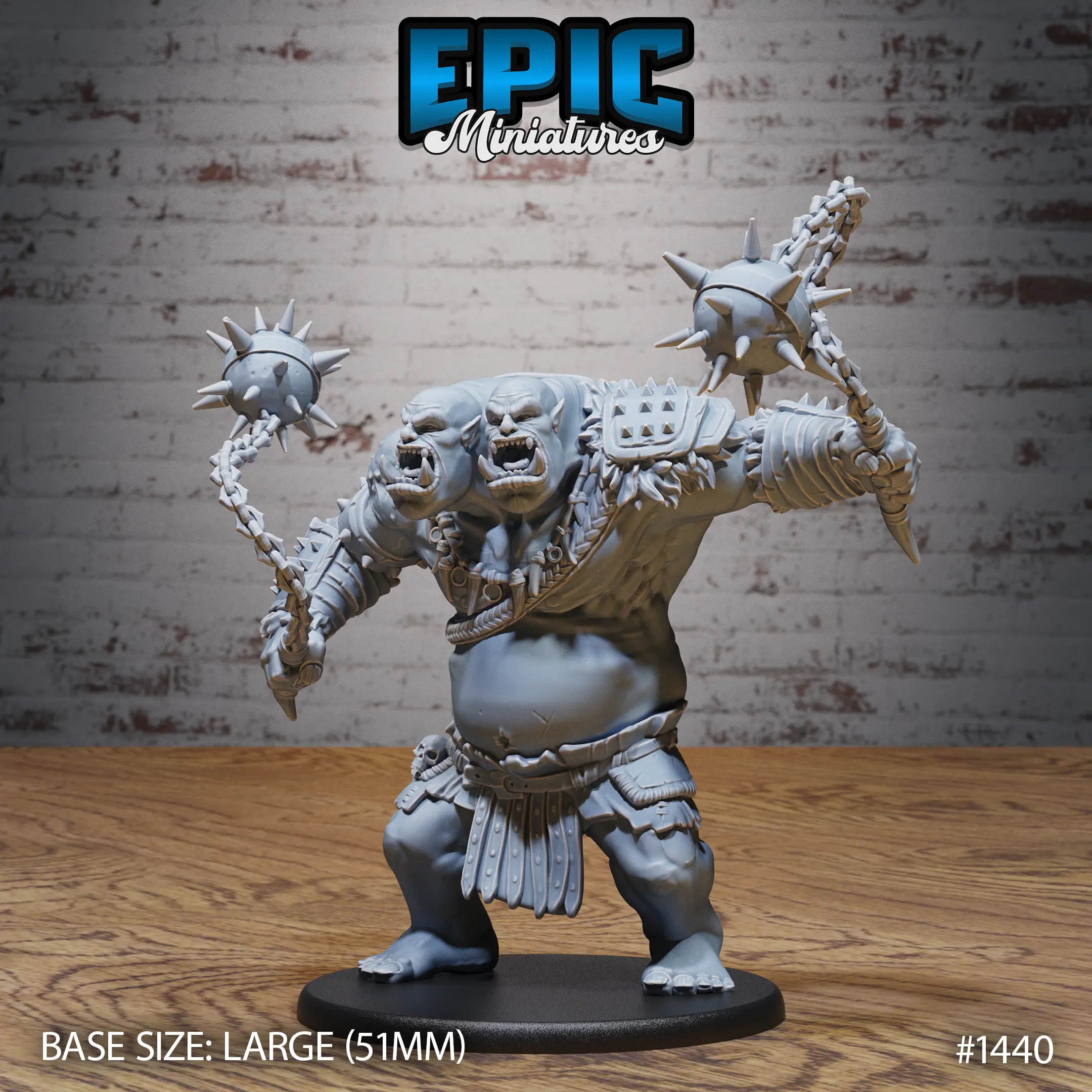 1440 Ettin Tribe Flail Warrior Large 1