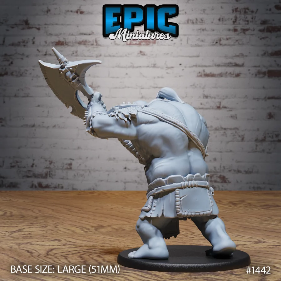 Ettin Tribe Axe Warrior (Large) - Image 2