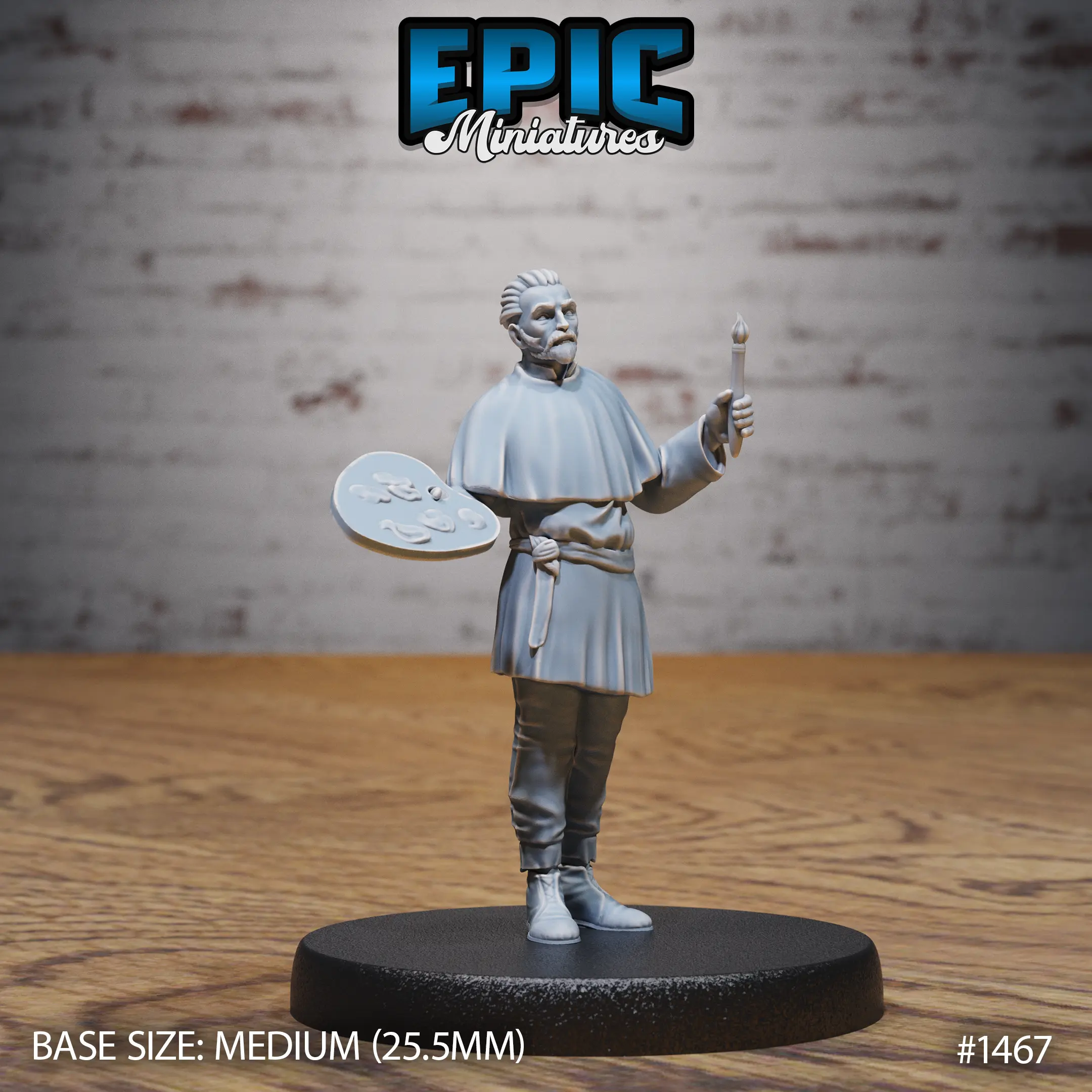 1467 Villager Artist Medium 1