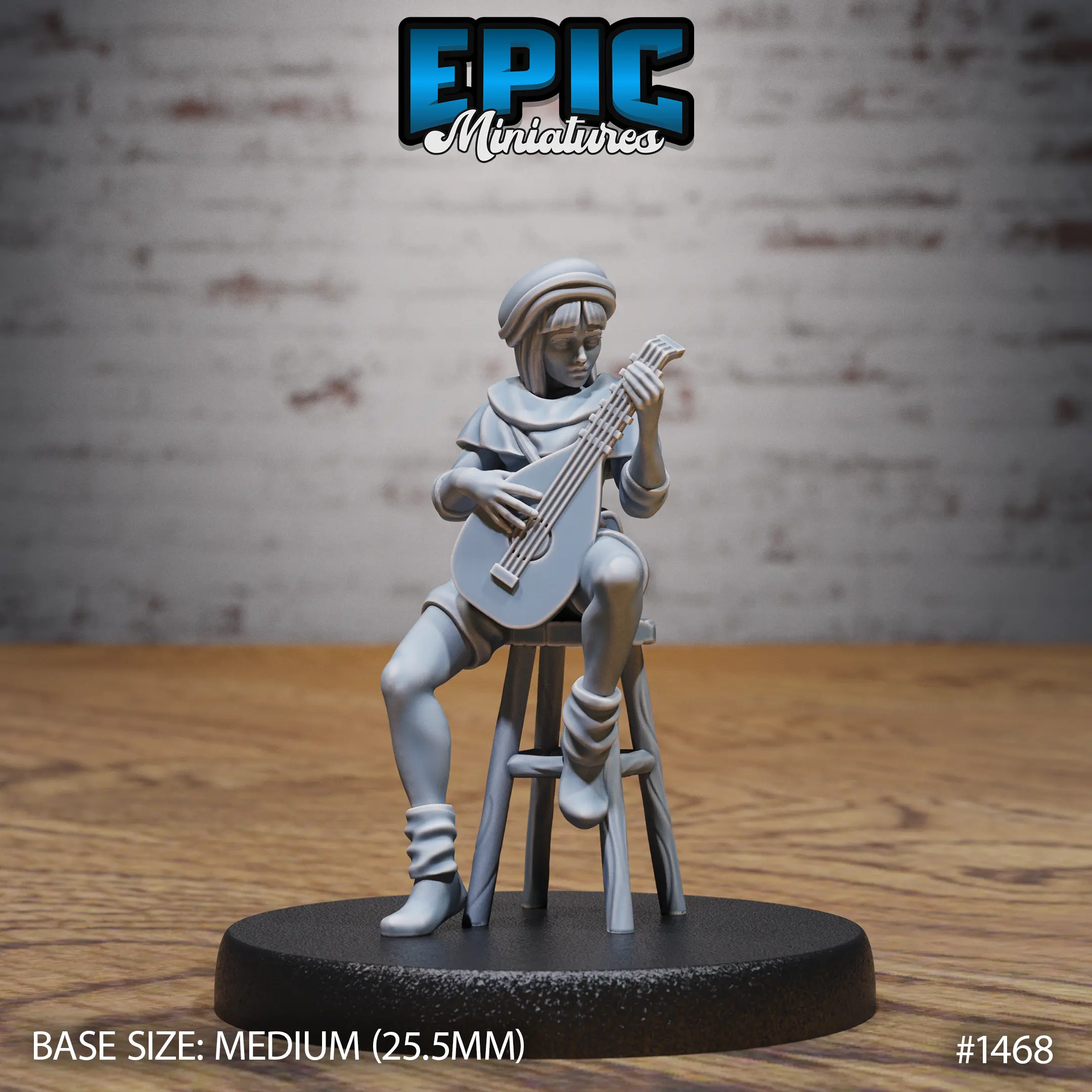 1468 Villager Musician Medium 1