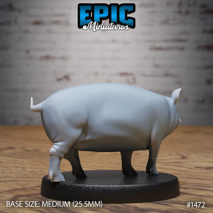 Farm Animal Pig (Medium) - Image 2