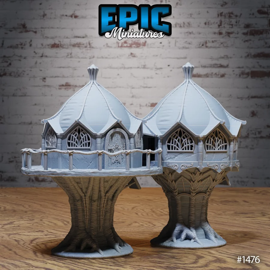 Elf Forest Houses - 3 Variations