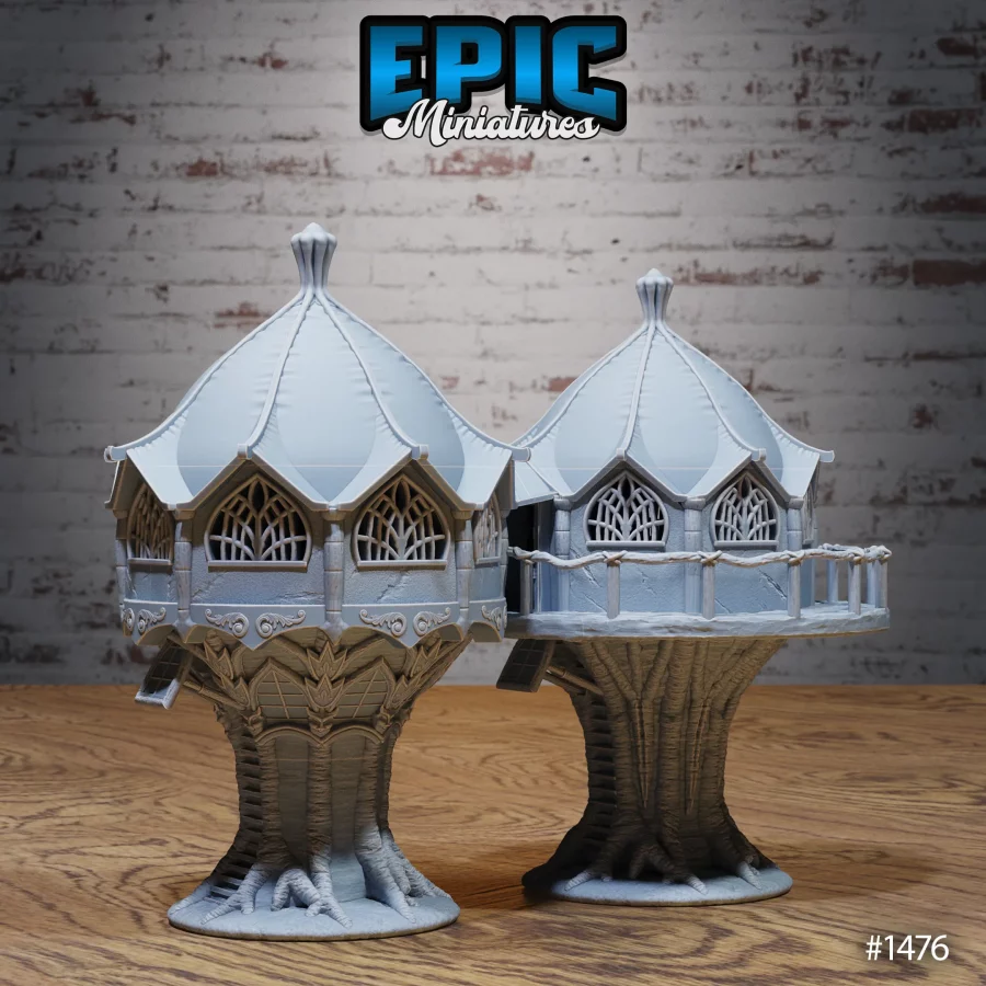 Elf Forest Houses - 3 Variations - Image 2