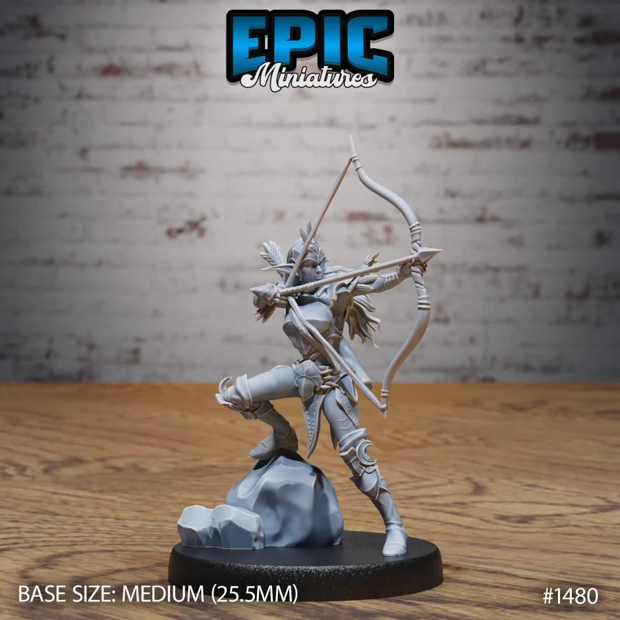 Elven Moon Runner Archer (Medium)