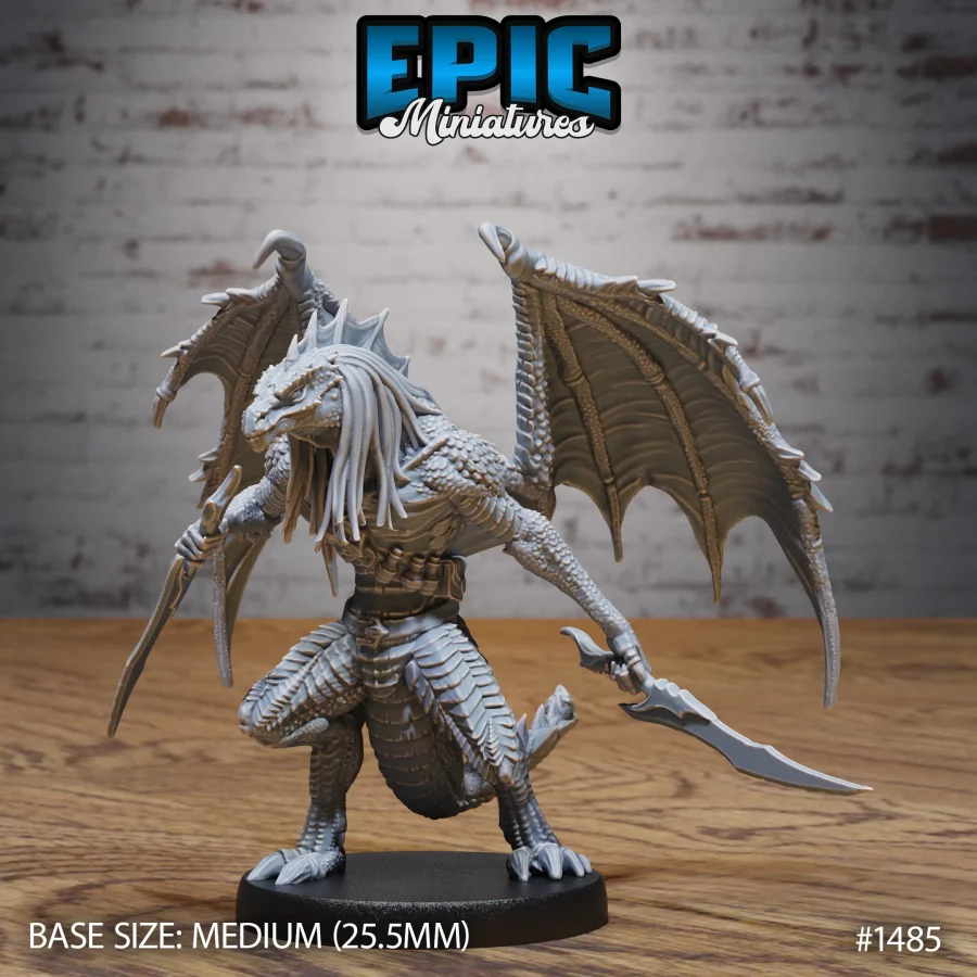 Draconic Demon Green (Medium)