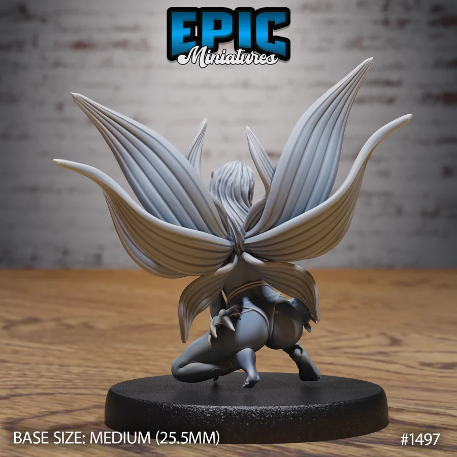 Dark Fairy Mourning / Dark Fairy Flying / Dark Fairy Attacking Set - Image 3