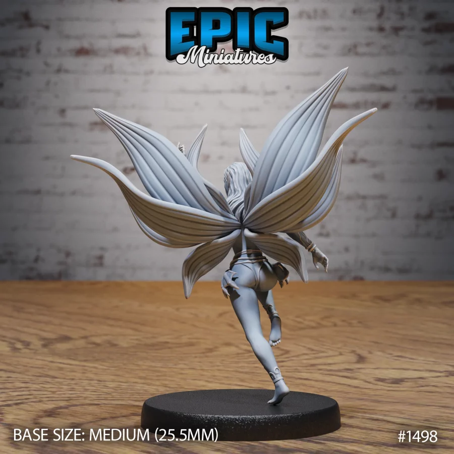 Dark Fairy Mourning / Dark Fairy Flying / Dark Fairy Attacking Set - Image 5