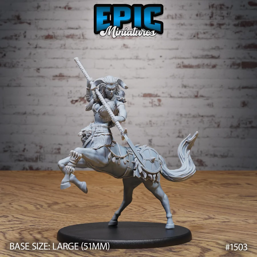 Centaur Female Spear (Large)