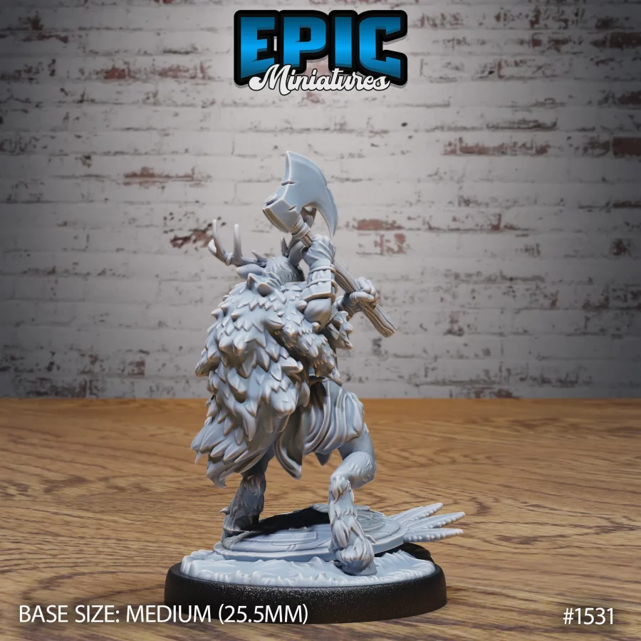 Deer Folk Axe Attack (Medium) - Image 2
