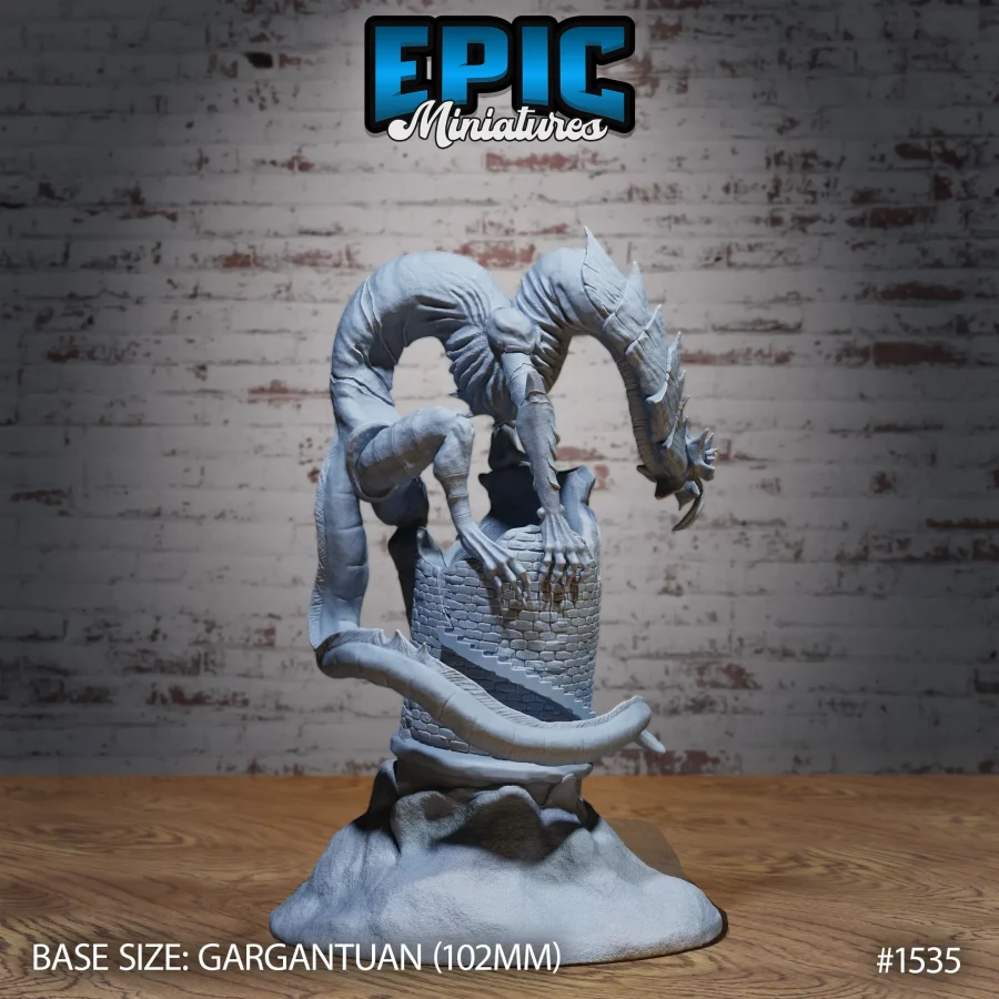 Ancient Frost Wyrm & Tower (Gargantuan Plus) - Image 2