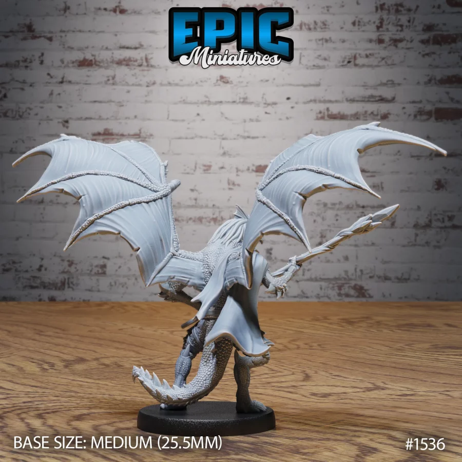 Draconic Demon White Scepter (Medium) - Image 2
