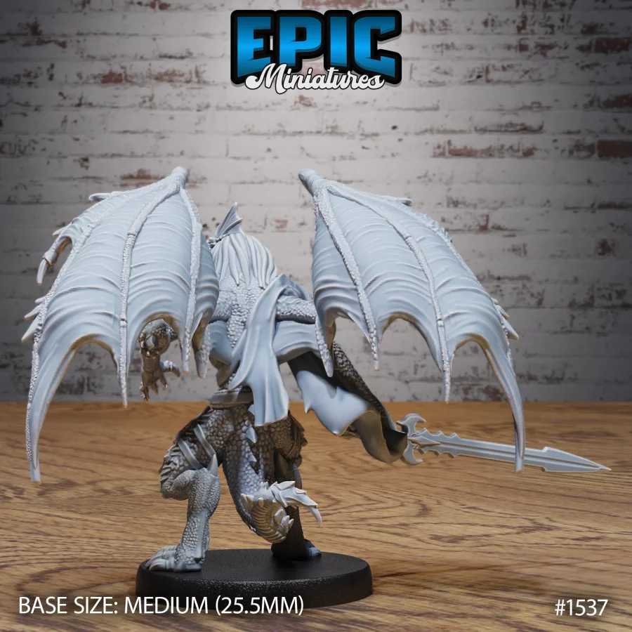 Draconic Demon White Sword (Medium) - Image 2