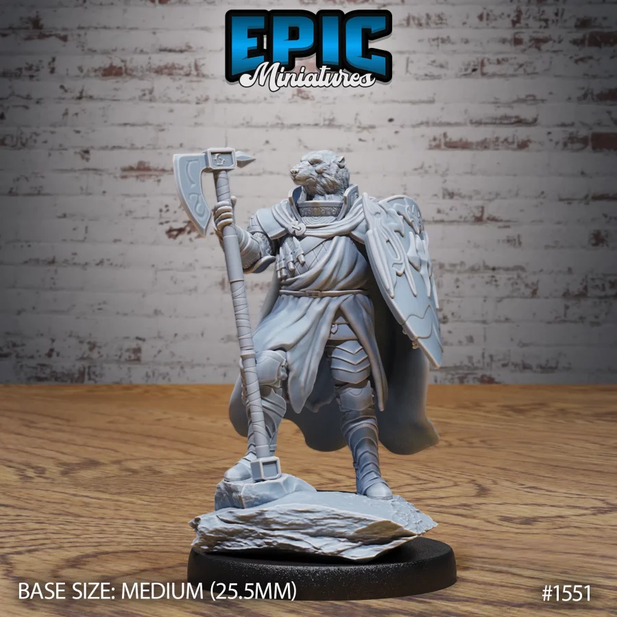 Polar Bear Paladin Shield (Medium)