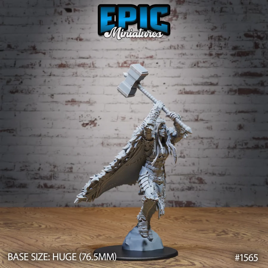 Frost Giantess Hammer (Huge)