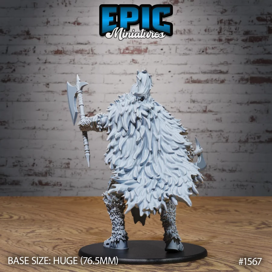 Frost Giantess Double Axe (Huge) - Image 2