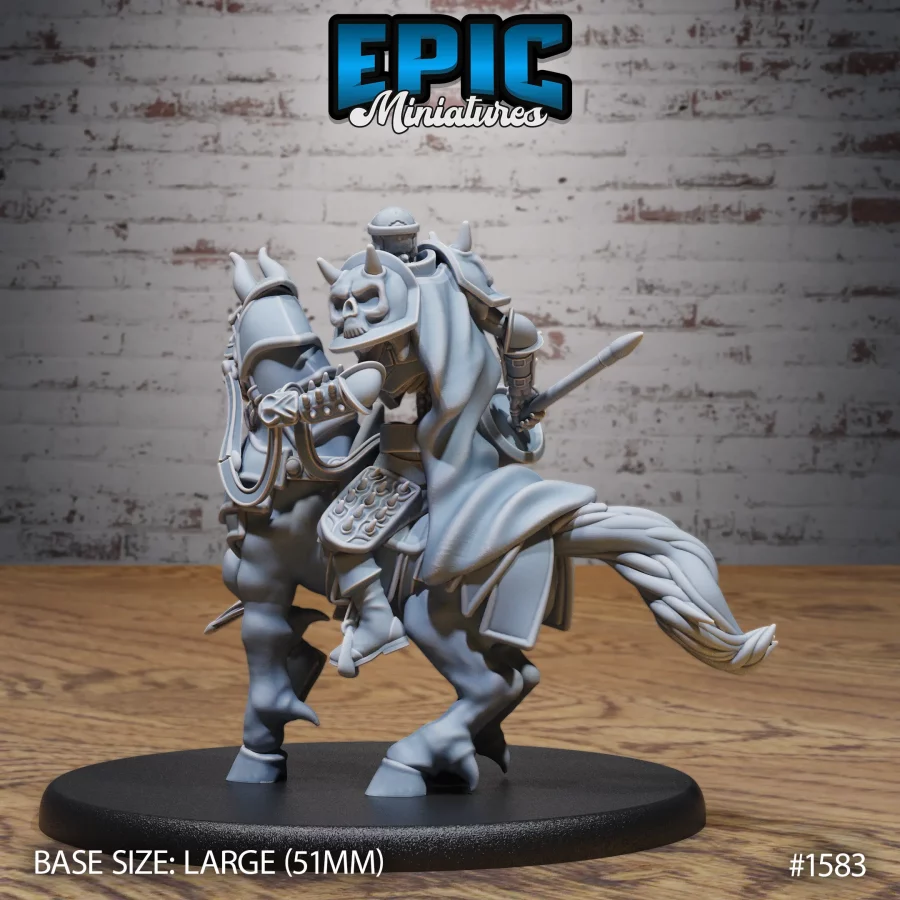 Skeleton Army Lance Rider (Large) - Image 2