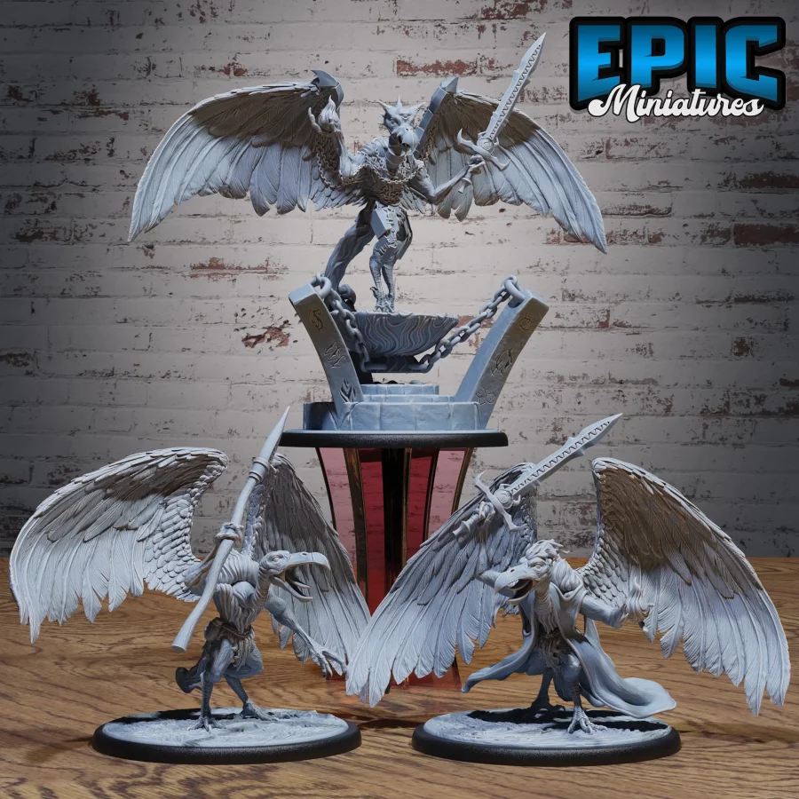 Vulture Demon Spear / Vulture Demon Ritual / Vulture Demon Sword Set