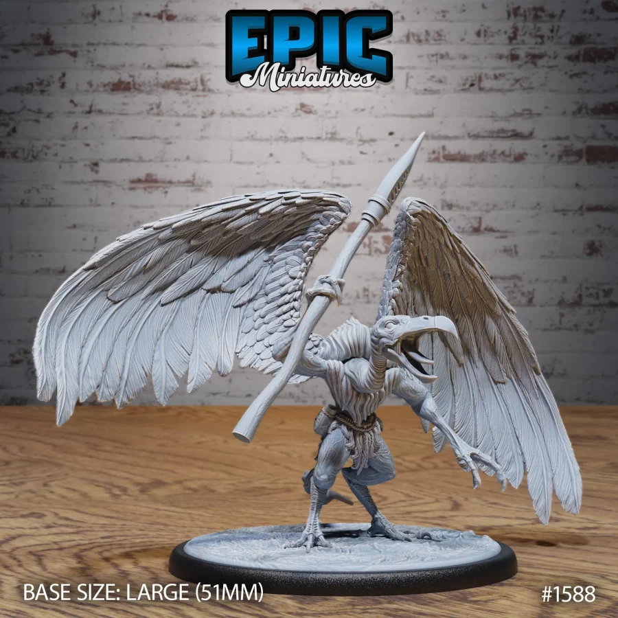 Vulture Demon Spear (Large)