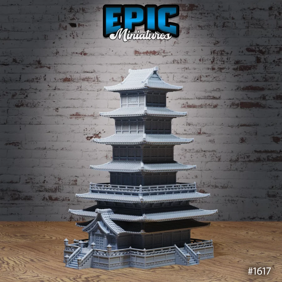 Feudal Temple Tower