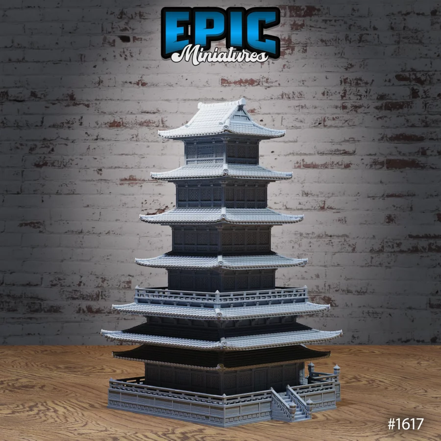 Feudal Temple Tower - Image 2