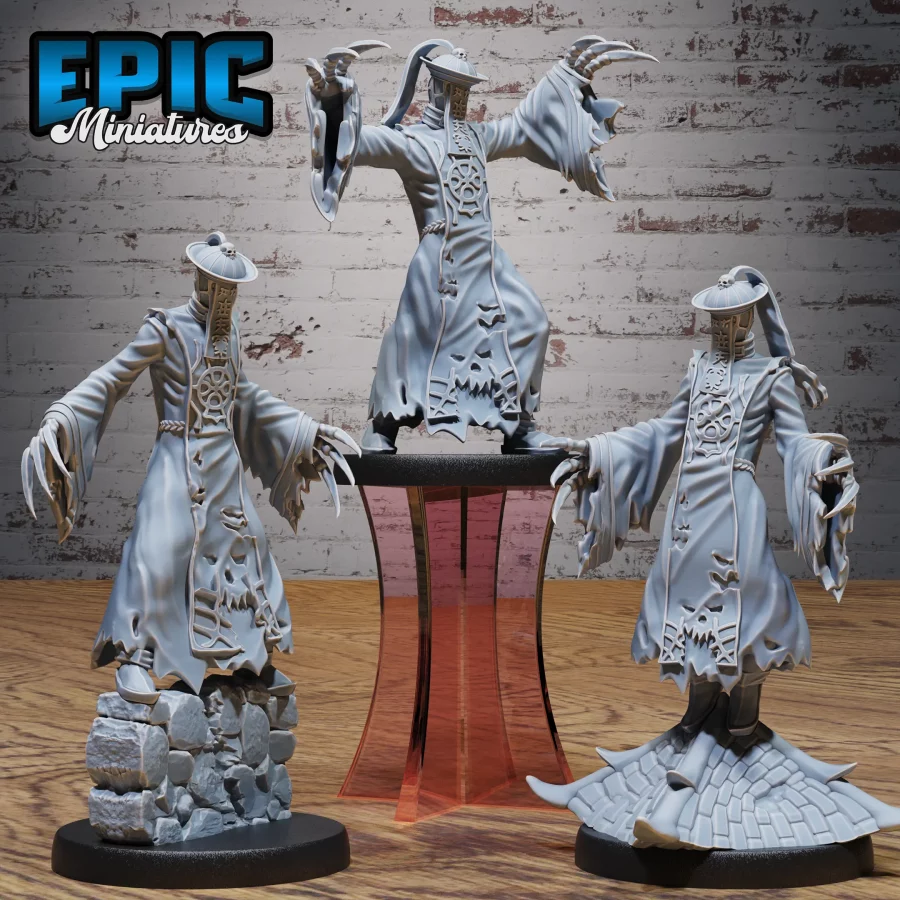 Jiangshi Roof / Jiangshi Walking / Jiangshi Wall Set