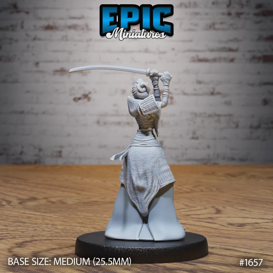 Samurai Female (Medium) - Image 2