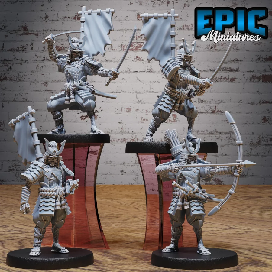 Undead Samurai Set