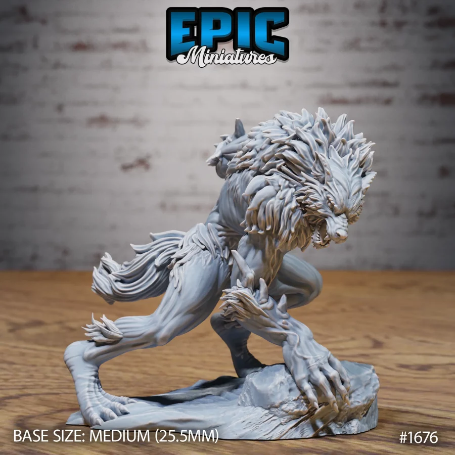Werewolf Brute Fighting (Medium)
