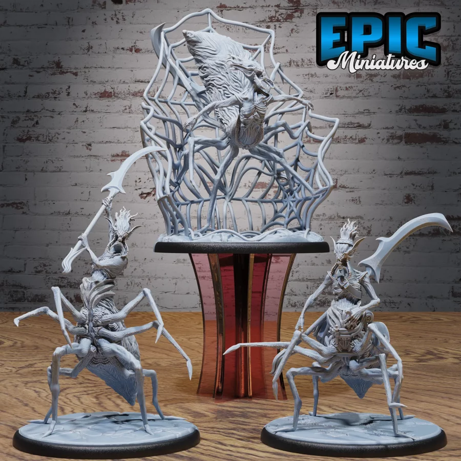 Drider Abomination Spear / Drider Abomination Web / Drider Abomination Adventurer Set