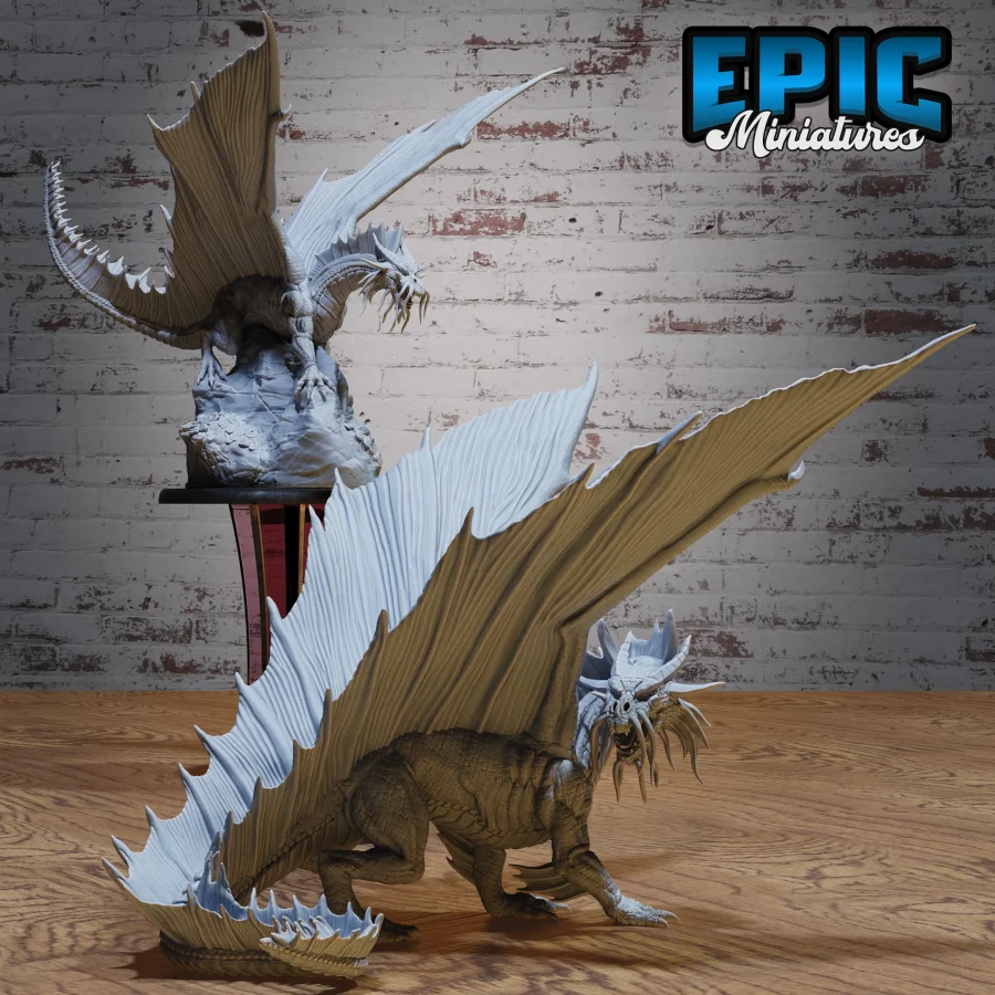Young Gold Dragon / Adult Gold Dragon / Ancient Gold Dragon Set