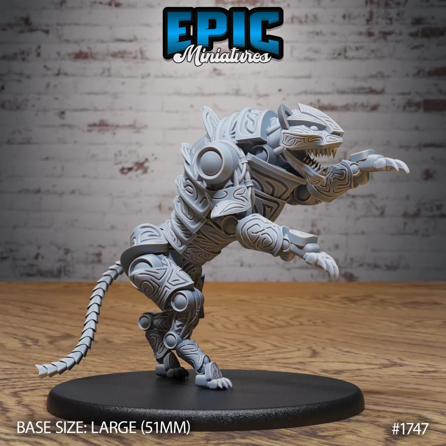 Construct Tiger Attacking (Large)