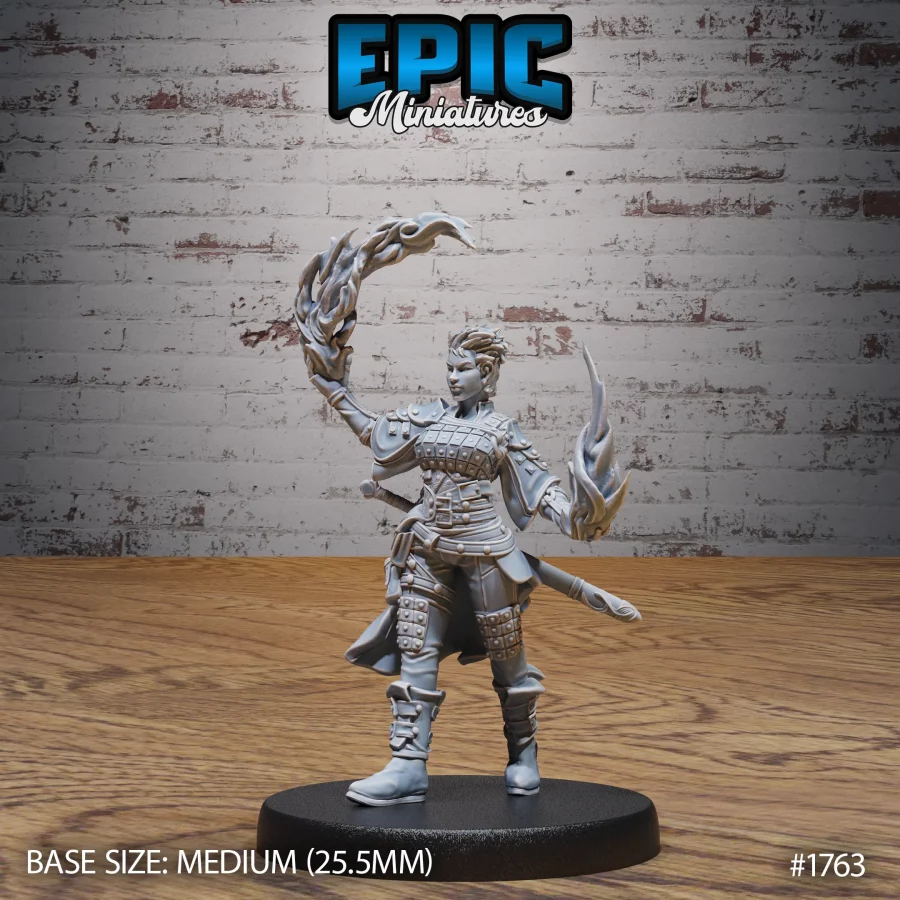 Guild Mage Fire Magic (Medium)
