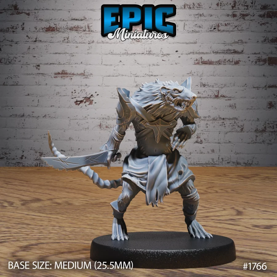 Sewer Rat Tribe Sword (Medium)