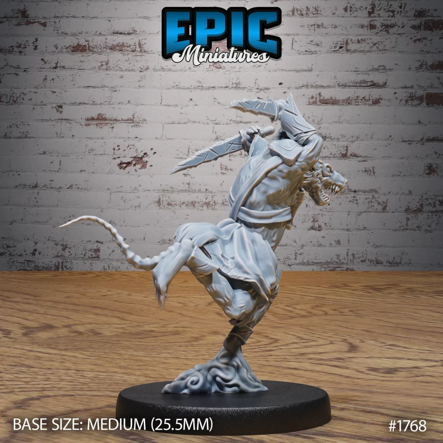 Sewer Rat Tribe Attacking (Medium) - Image 2