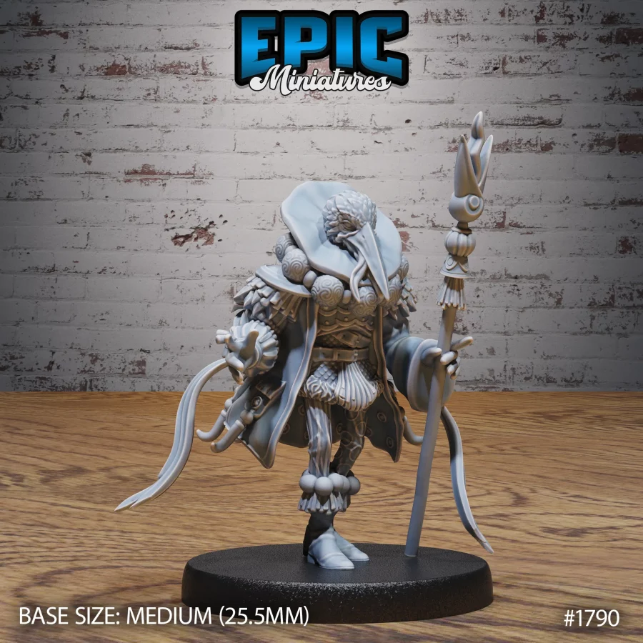 Noble Crane Folk (Medium)