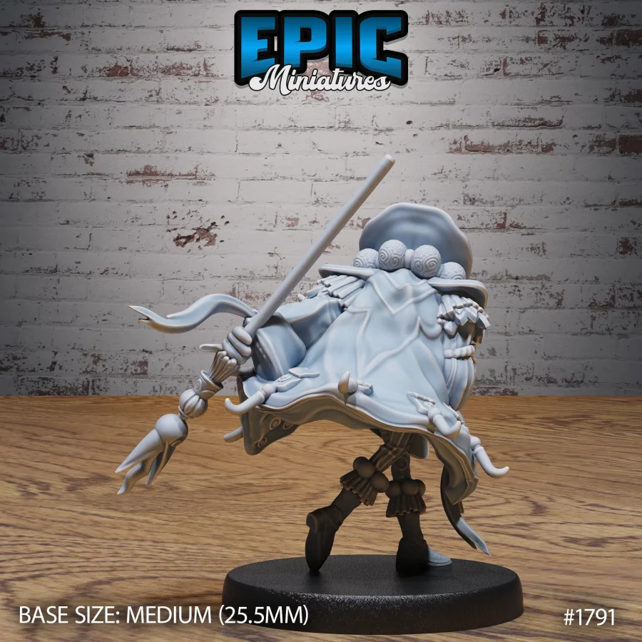 Noble Crane Folk Greeting (Medium) - Image 2